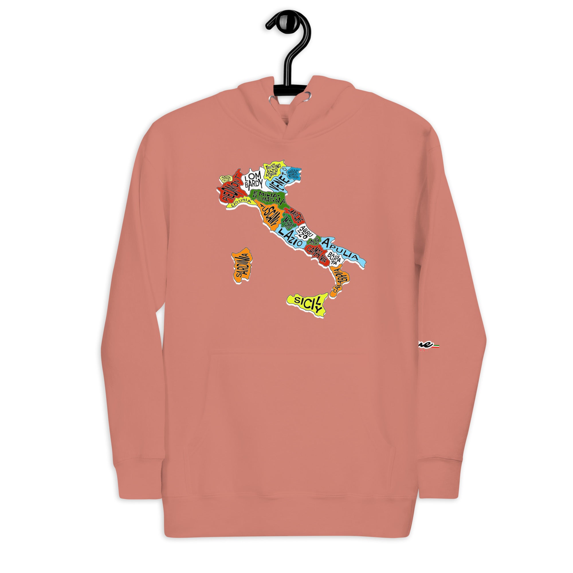 Mappa Regionale Unisex Hoodie