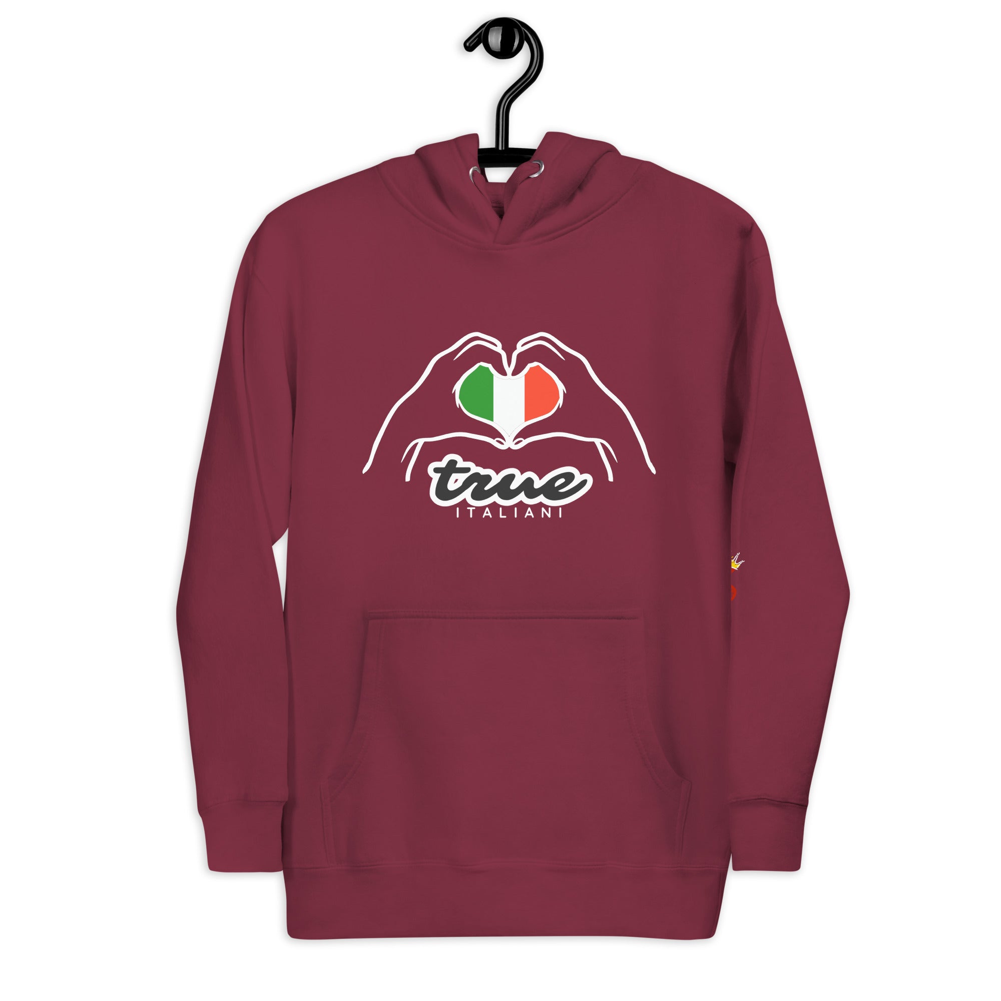 True Italiani Unisex Italy Love Hoodie