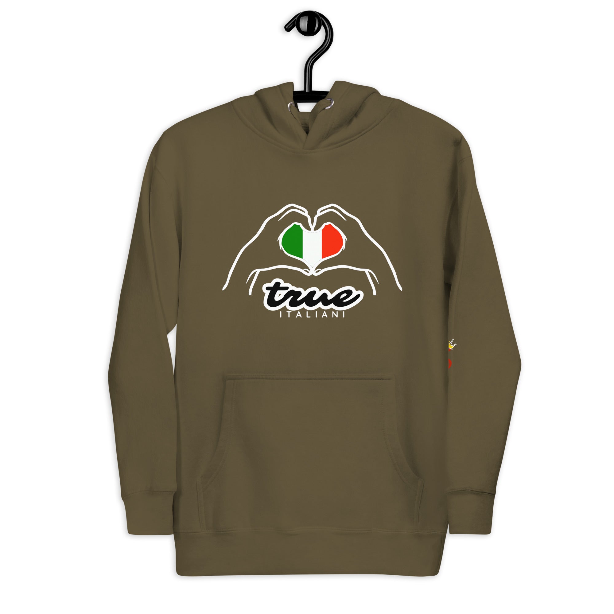 True Italiani Unisex Italy Love Hoodie
