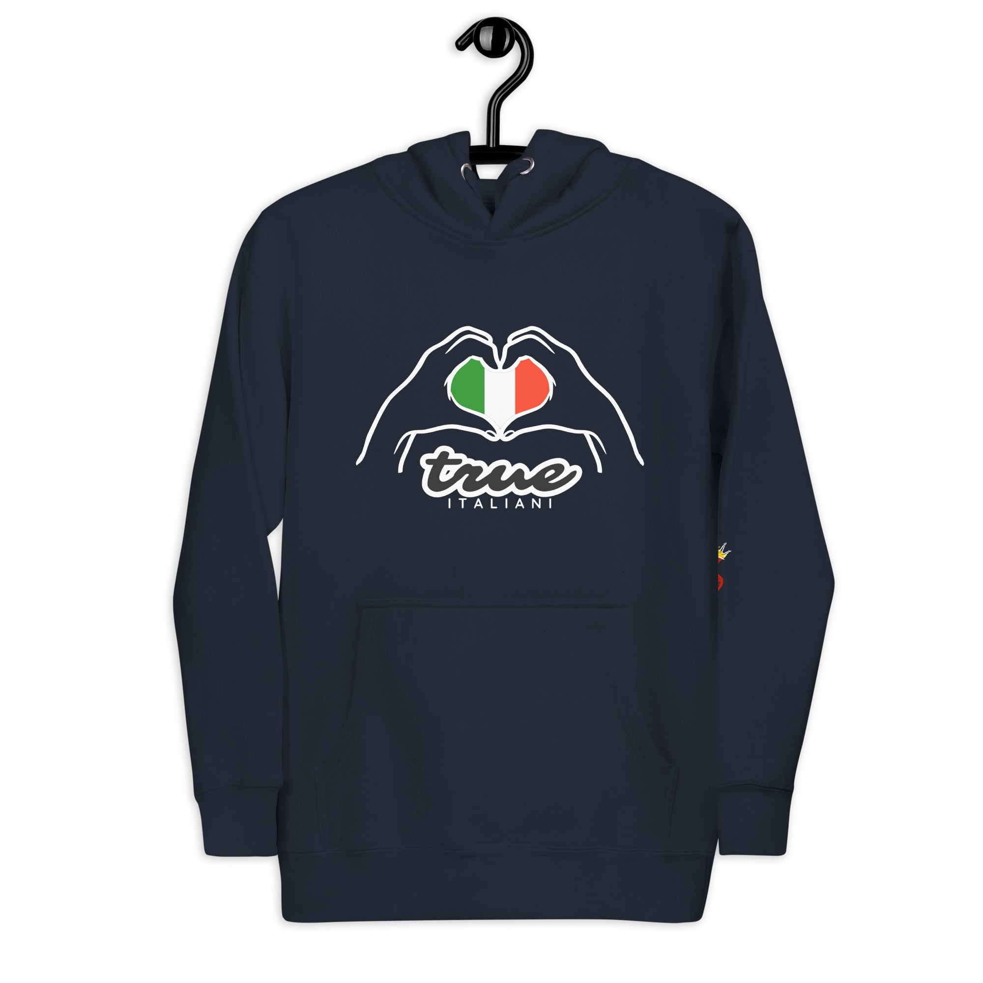 True Italiani Unisex Italy Love Hoodie