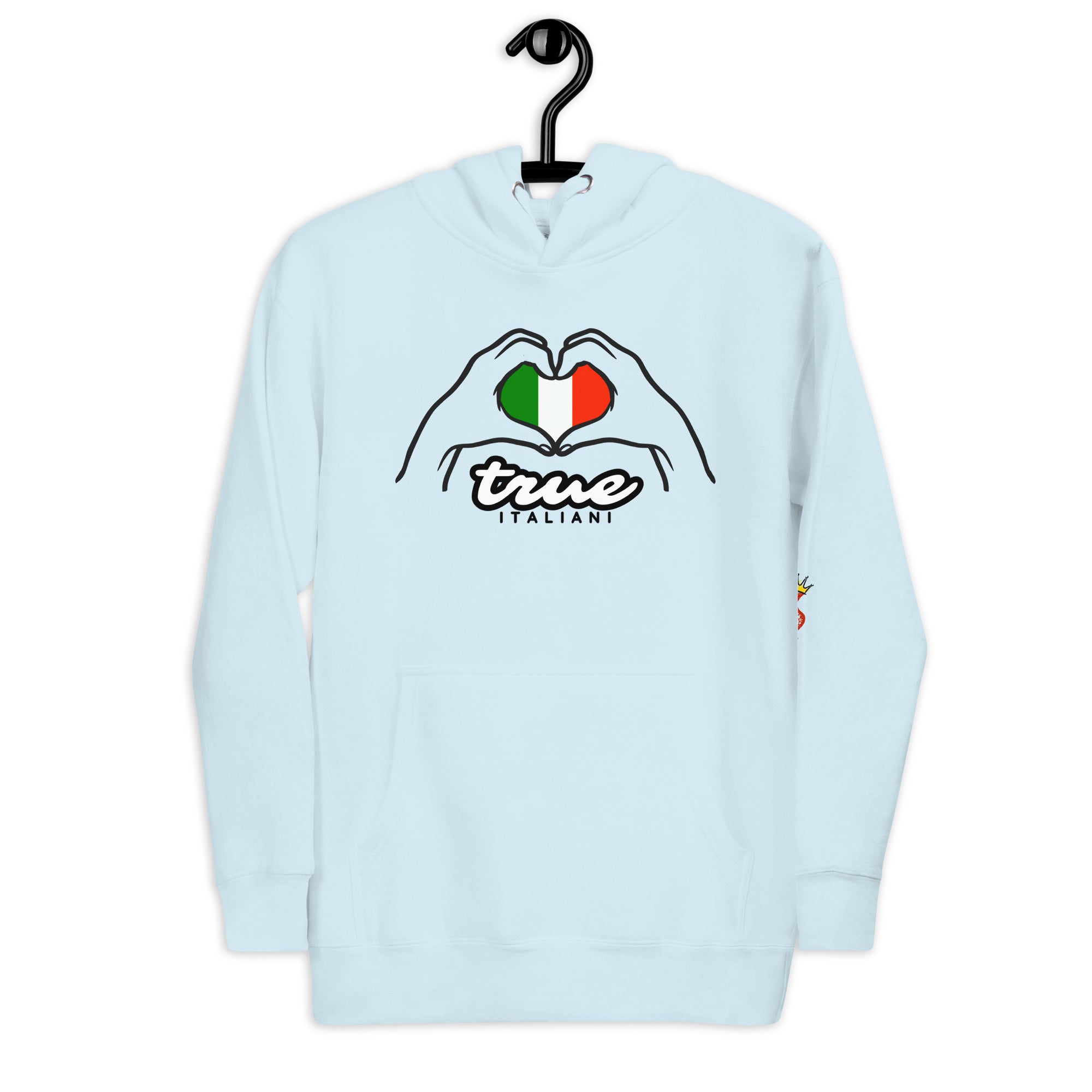 True Italiani Unisex Italy Love Hoodie