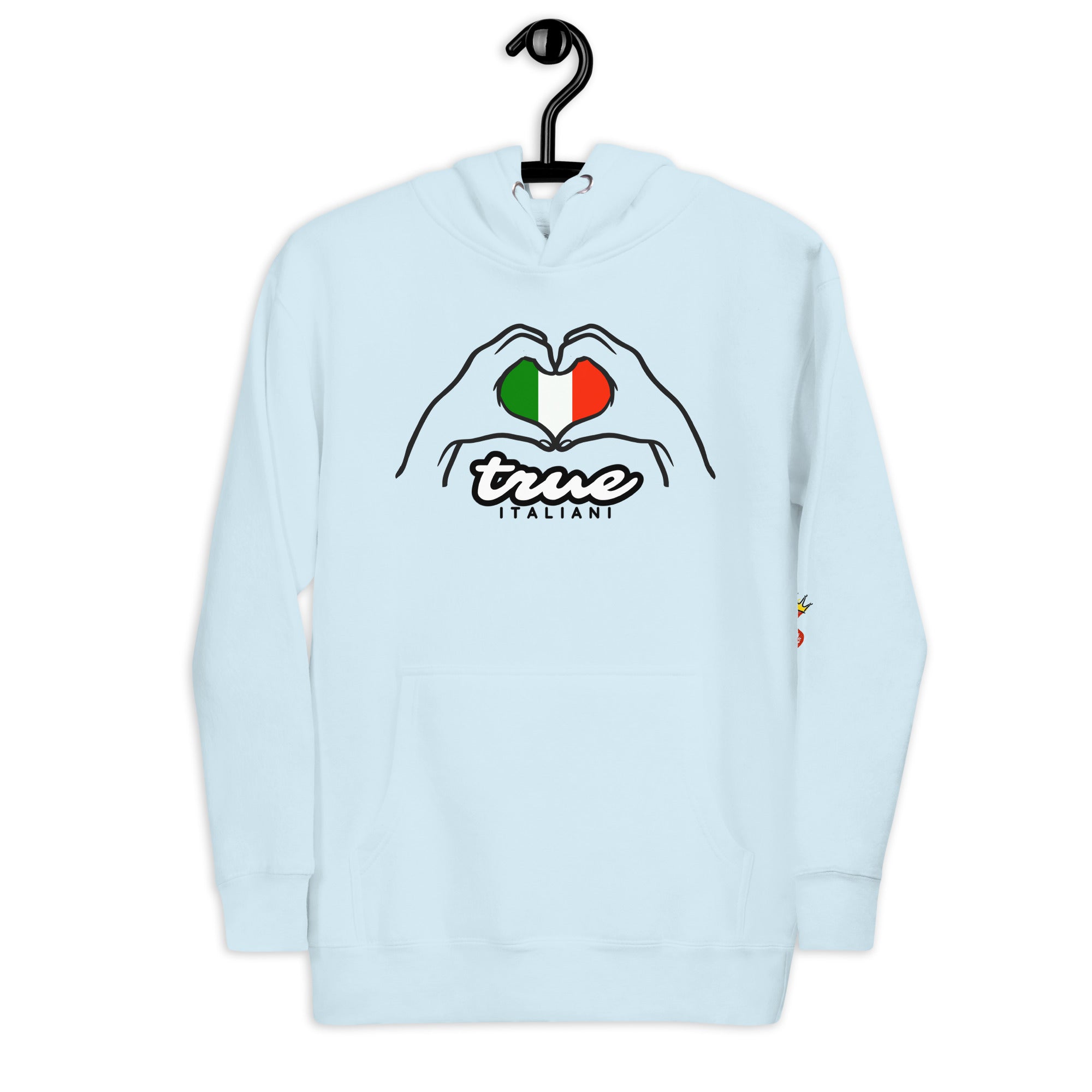 True Italiani Unisex Italy Love Hoodie