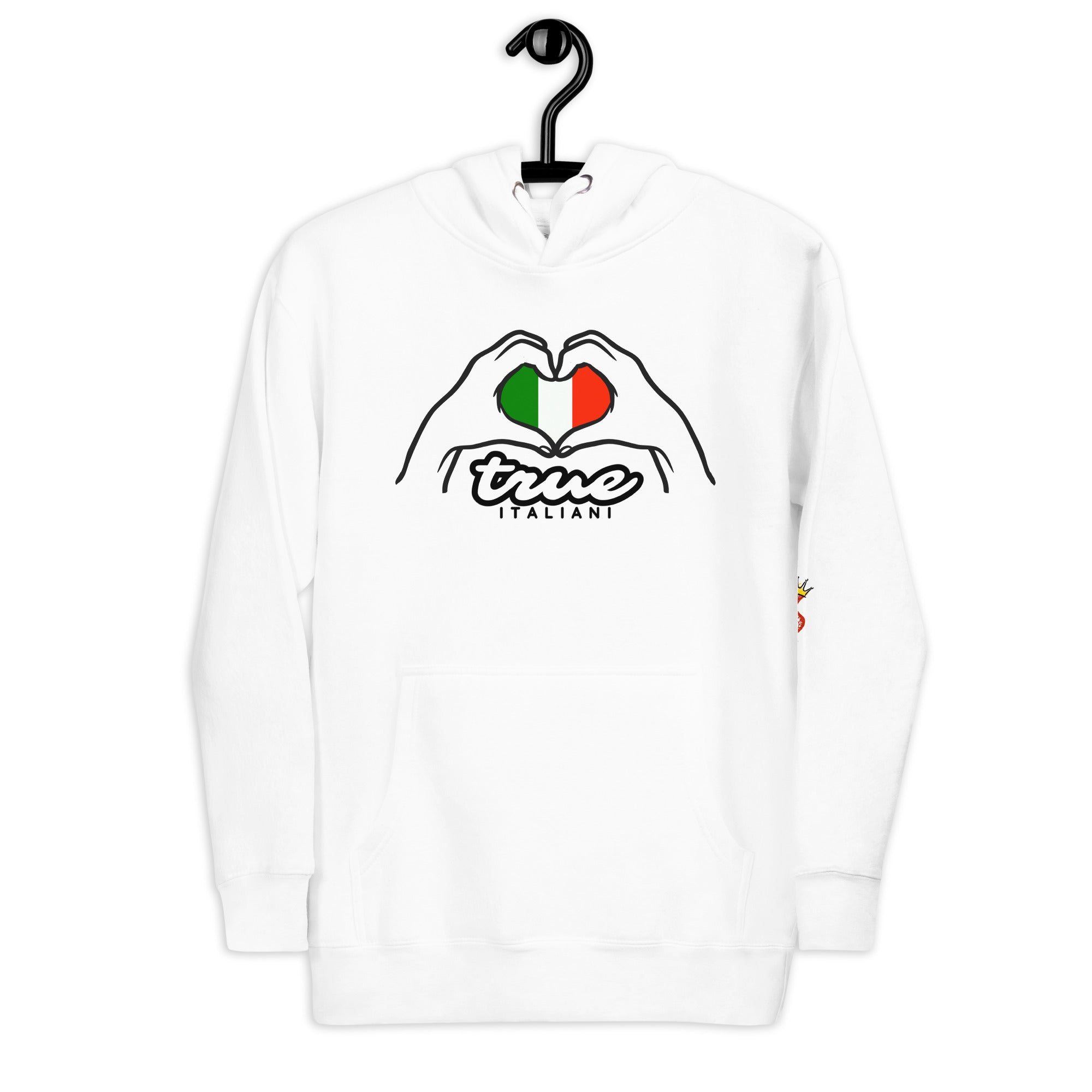 True Italiani Unisex Italy Love Hoodie