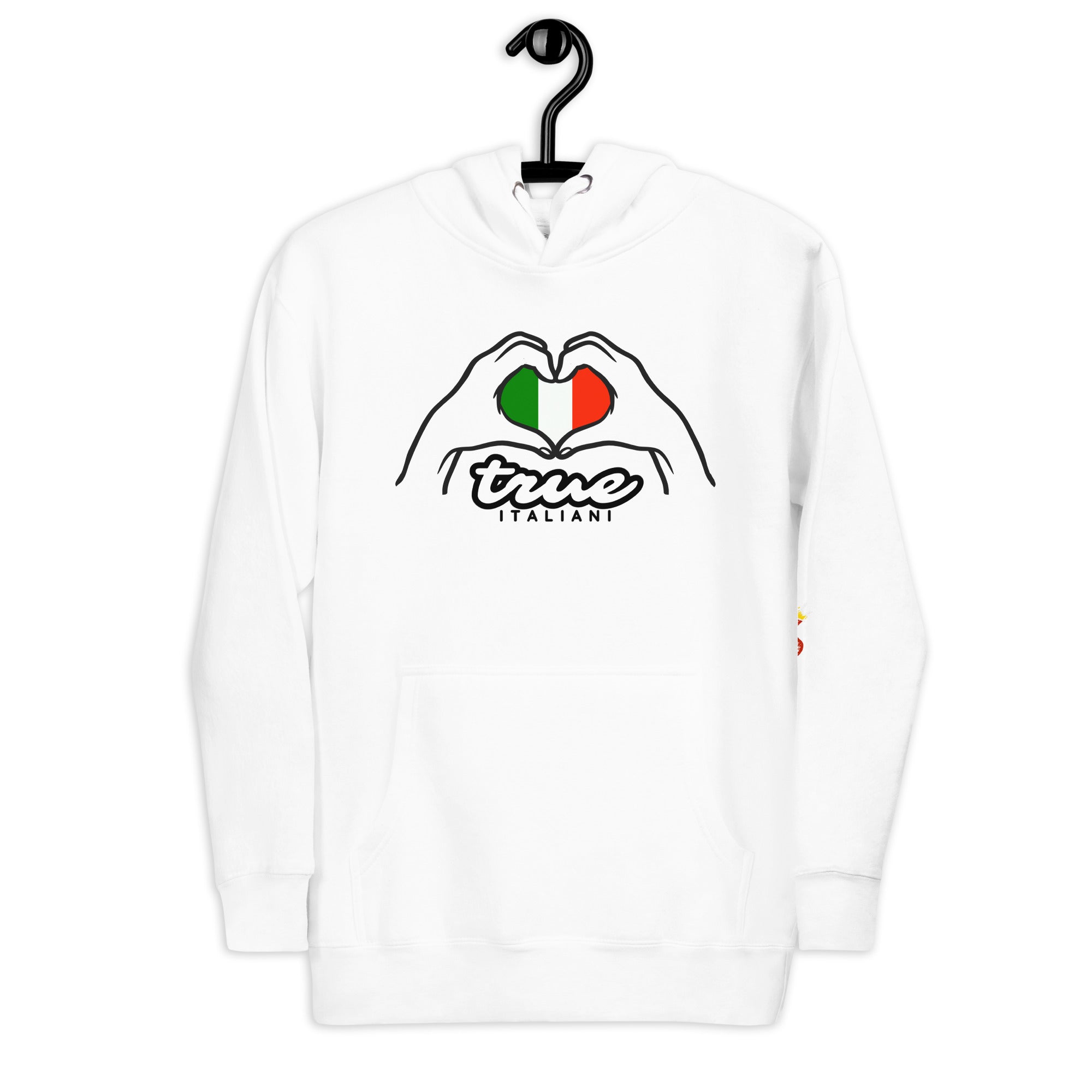True Italiani Unisex Italy Love Hoodie