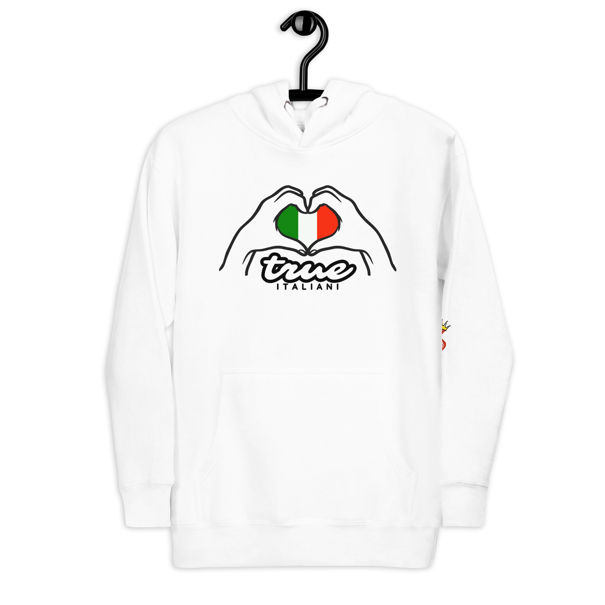 True Italiani Unisex Italy Love Hoodie