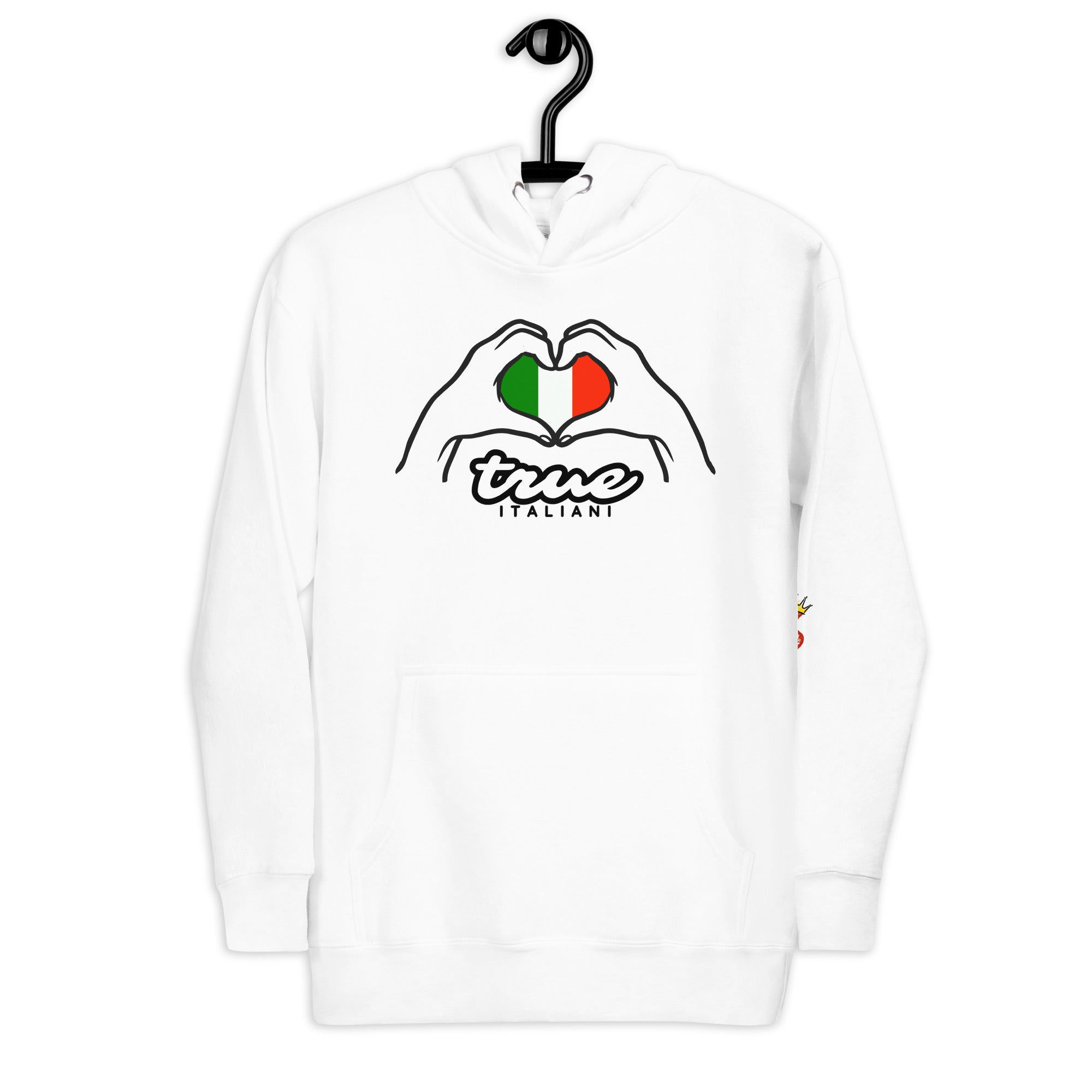 True Italiani Unisex Italy Love Hoodie