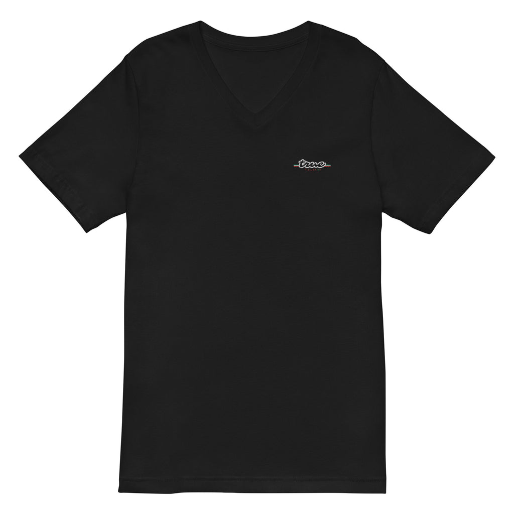 Vero Italiano Unisex Embroidered V-Neck Tee