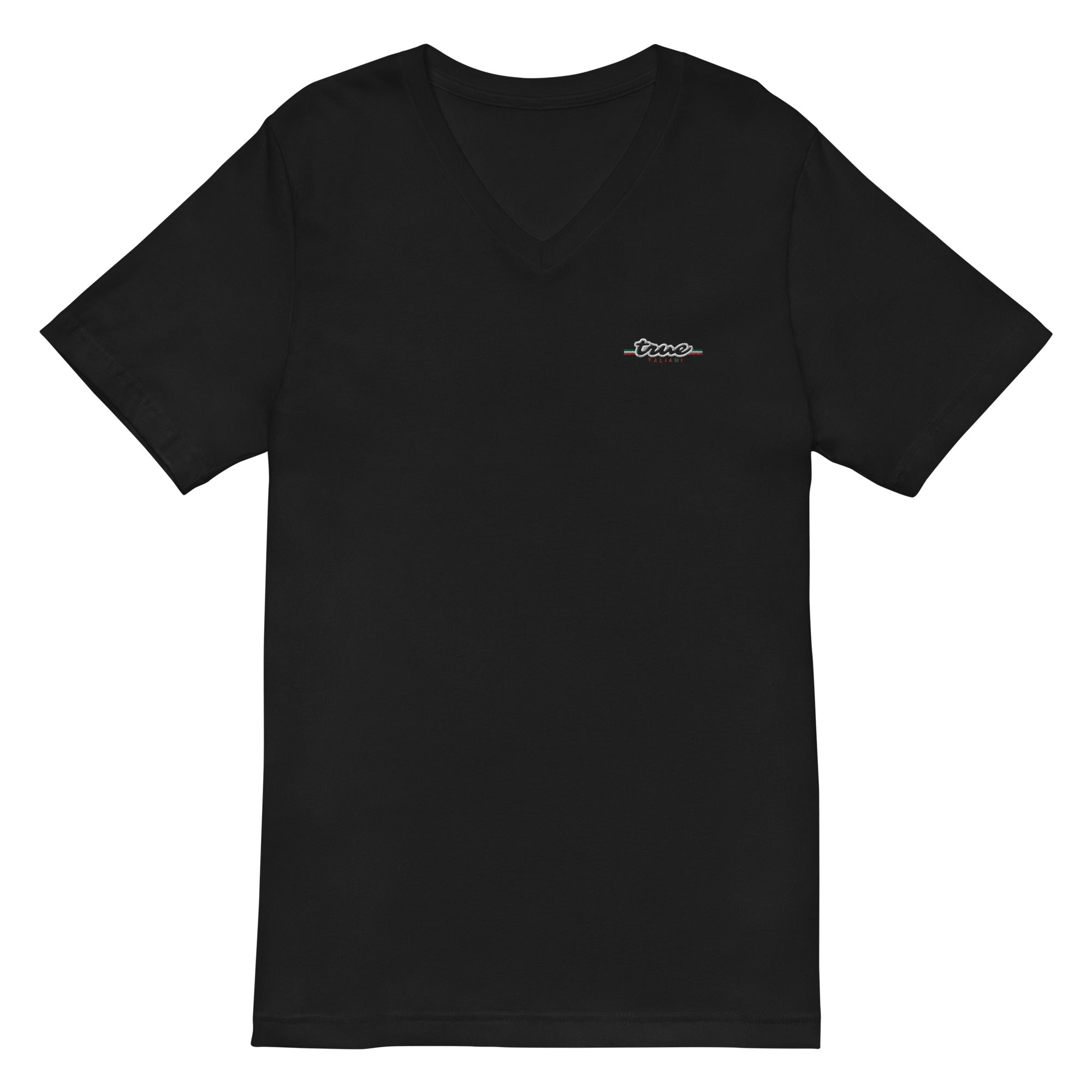 Vero Italiano Unisex Embroidered V-Neck Tee
