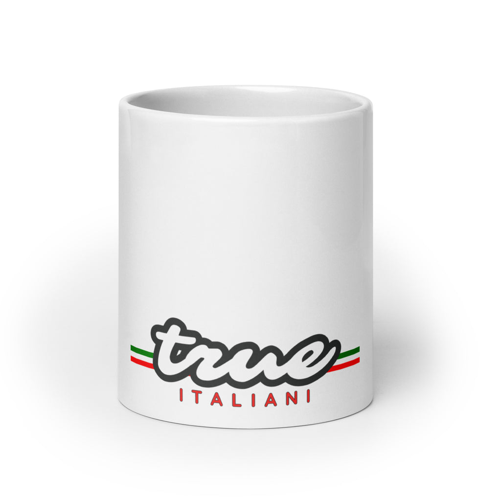 True Italiani White Ceramic Mug