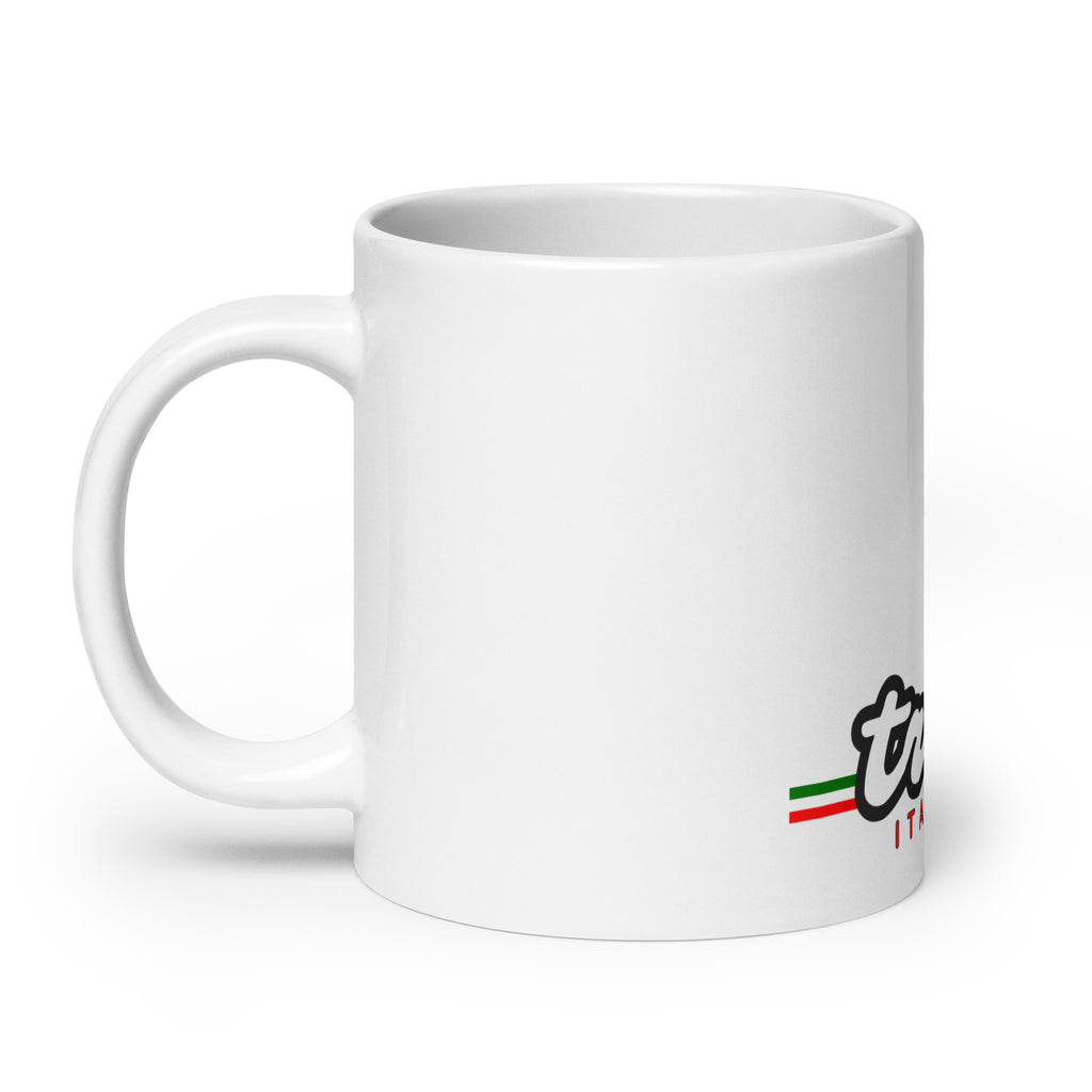 True Italiani White Ceramic Mug