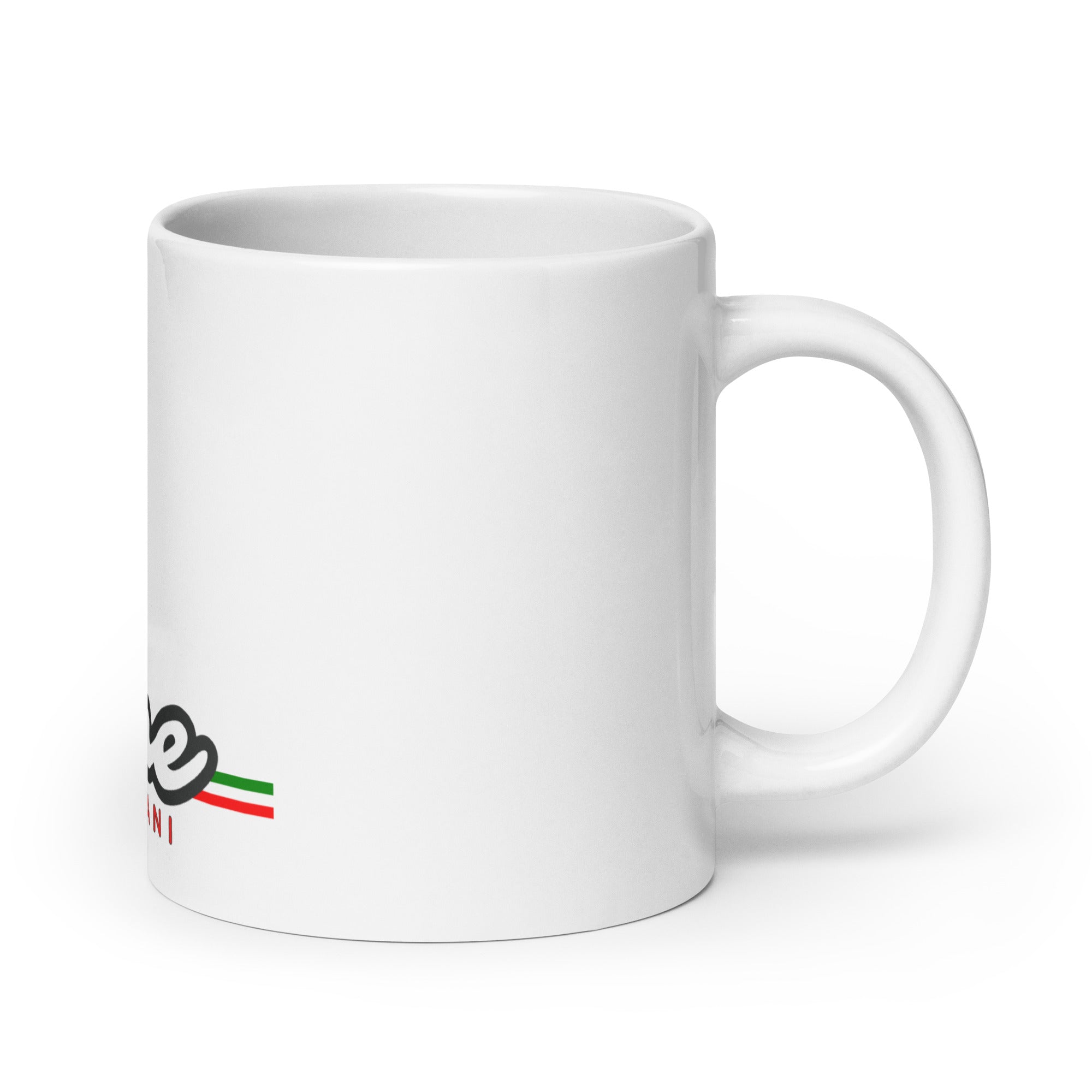 True Italiani White Ceramic Mug